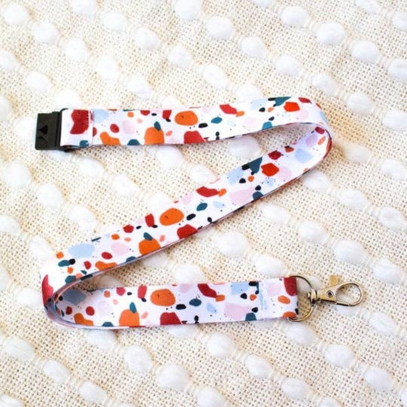Terrazzo Breakaway Lanyard