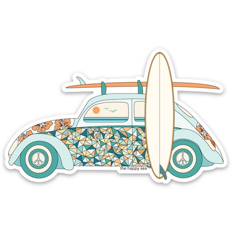 3 Hibiscus Bug Sticker