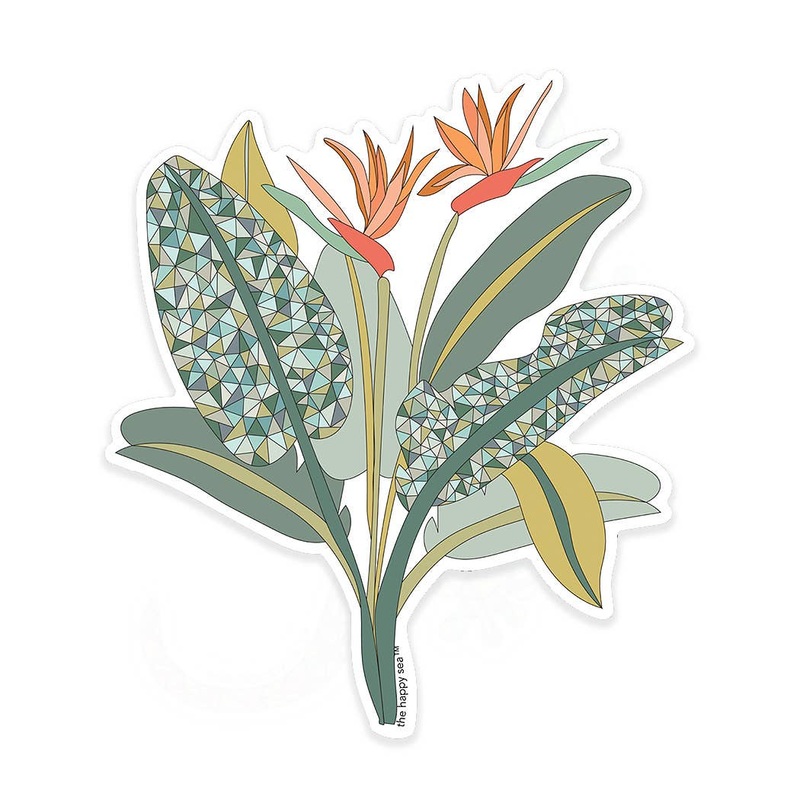 4 Birds Of Paradise Sticker