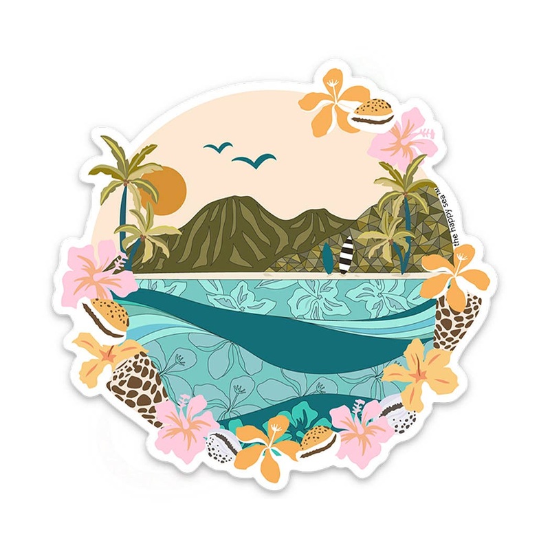 4 Hawaii Dreams Sticker