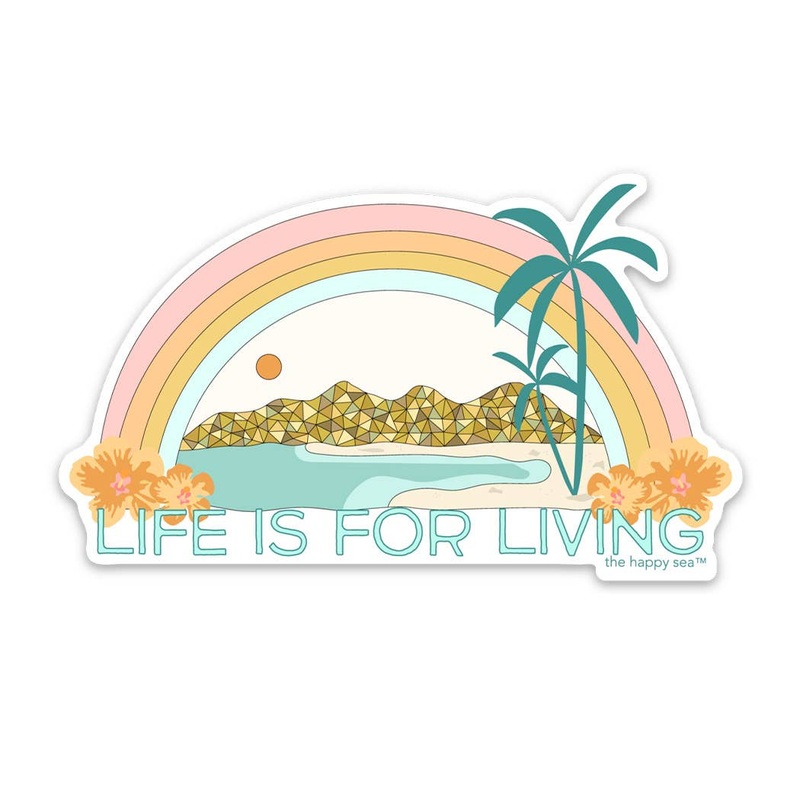 4 Life Is For Living Sticker