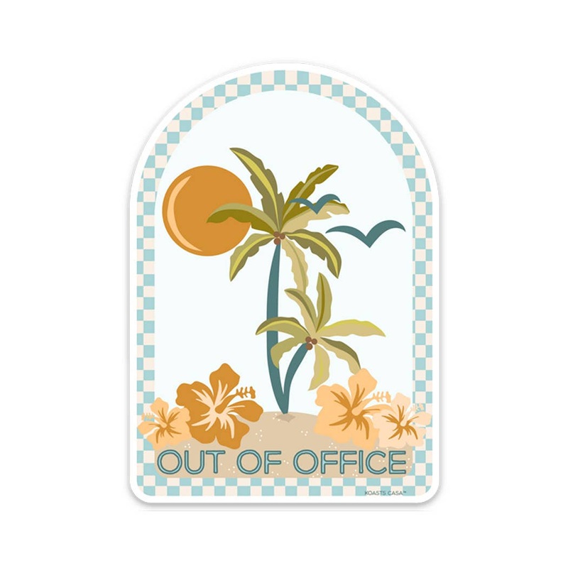 4 Out Of Office Sticker