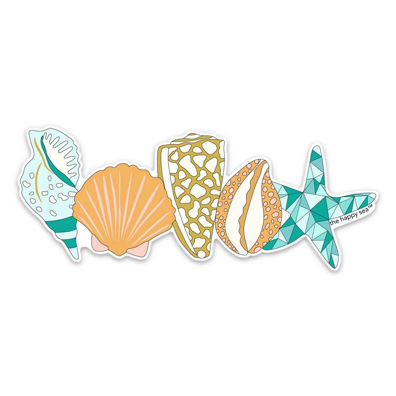 4 Seashell Sticker