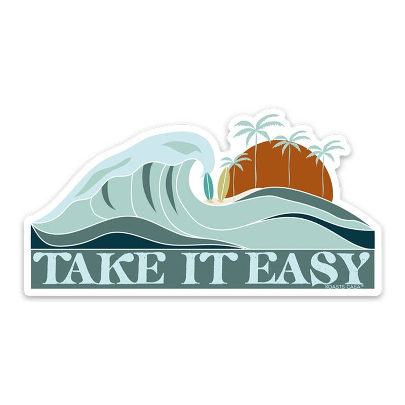4 Take It Easy Sticker