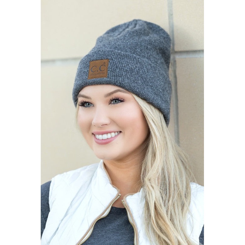 CC  Heathered Boyfriend Beanie