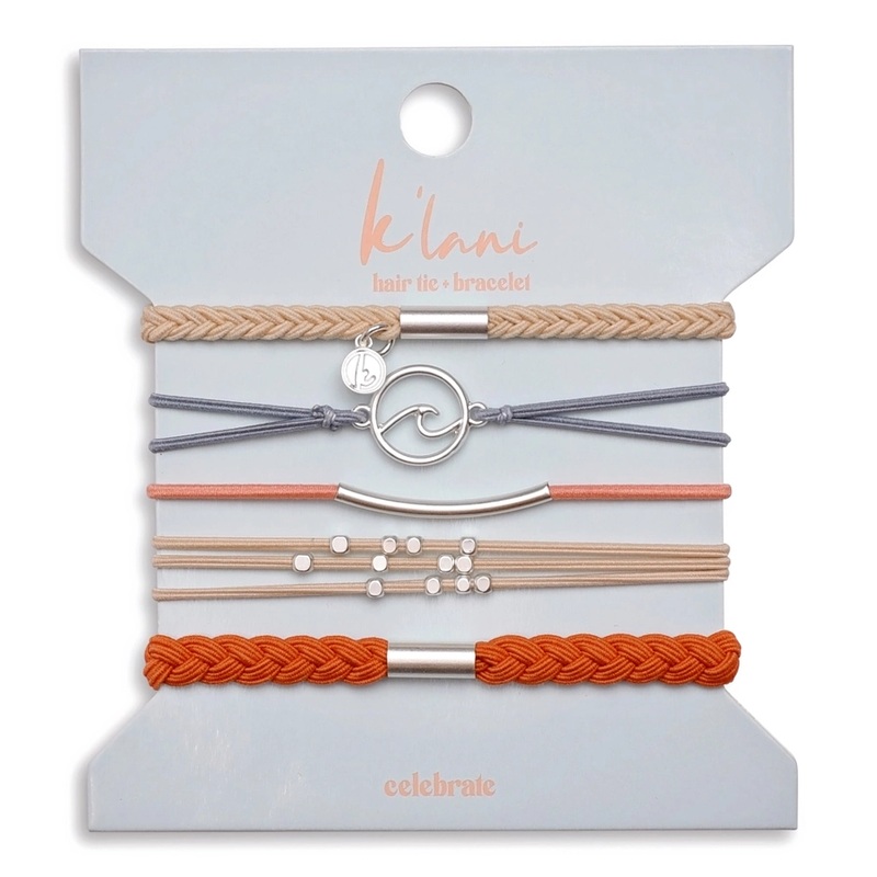 Celebrate Hair Tie Bracelet Set