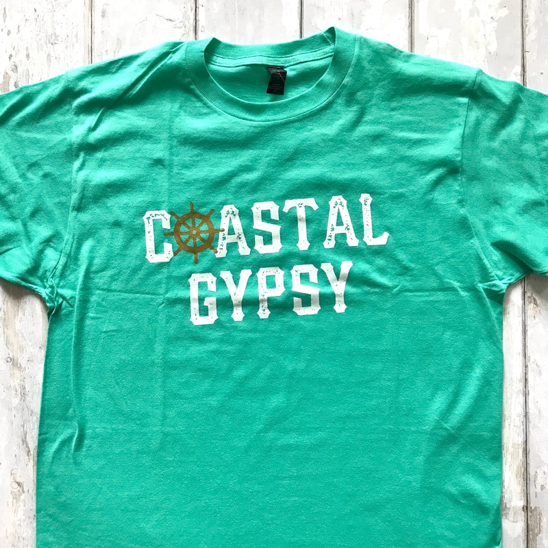 Coastal Gypsy Seafoam Tee|Medium|Large|XL