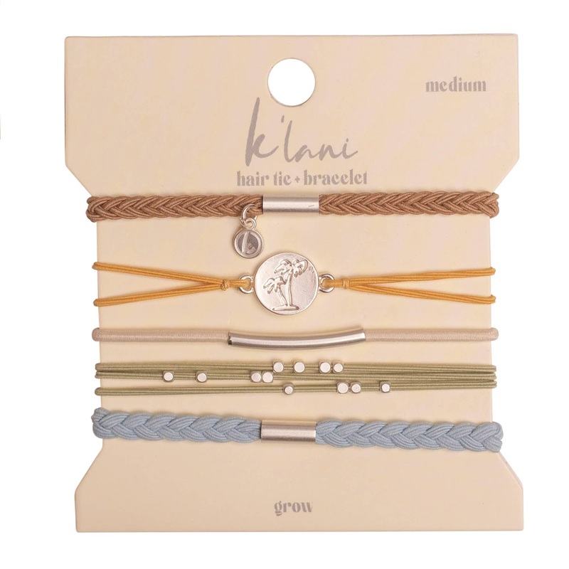 Grow Hair Tie Bracelet Set