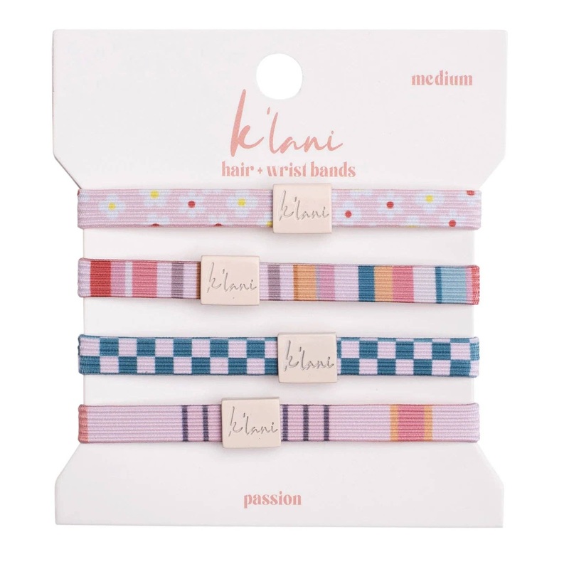 Passion Hair Tie Bracelet Set