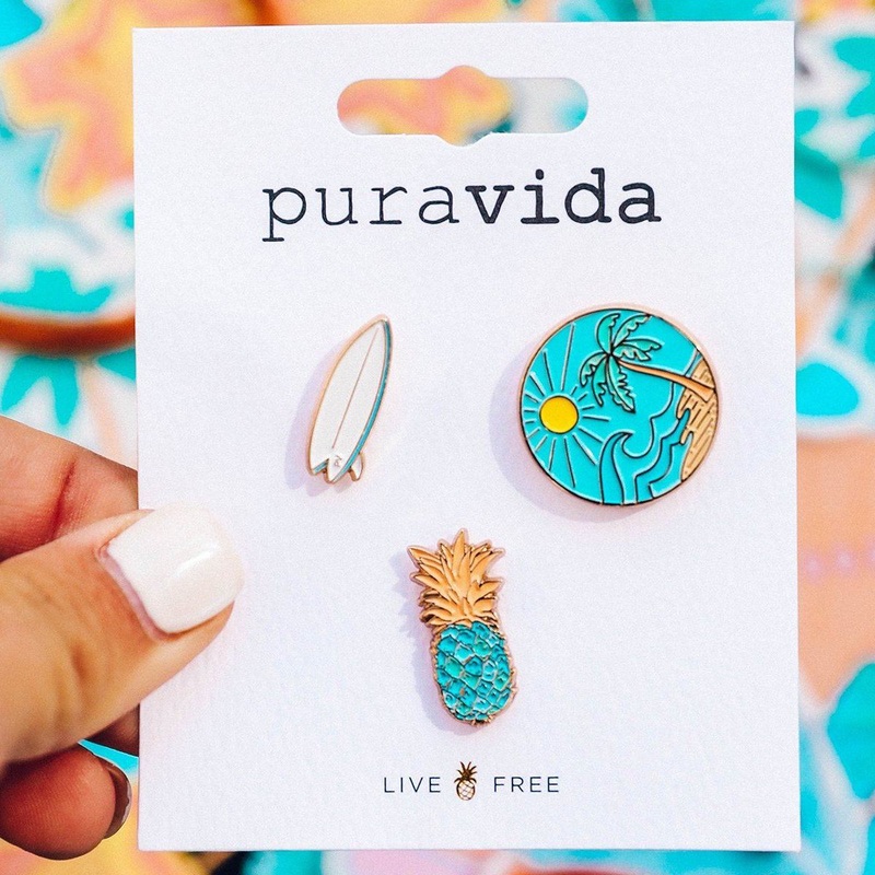 Pin Sets|90’s Babe|Explore|Pura Vida|Surf Check|Sweet Valley