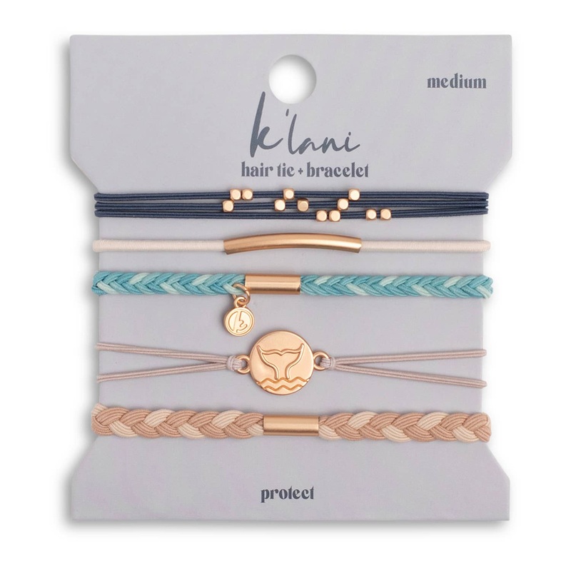 Protect Hair Tie Bracelet Set
