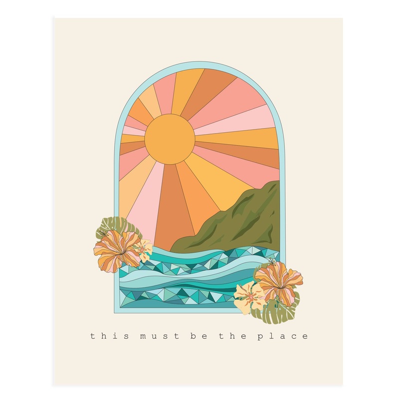 This Must Be The Place Art Print