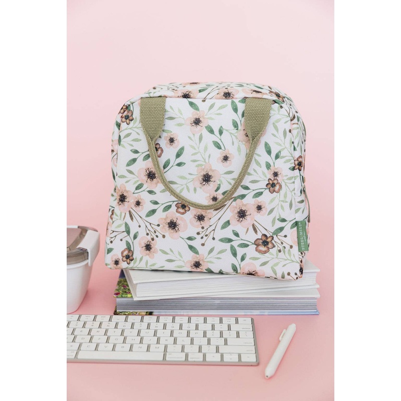 Woodland Floral Small Lunch Tote