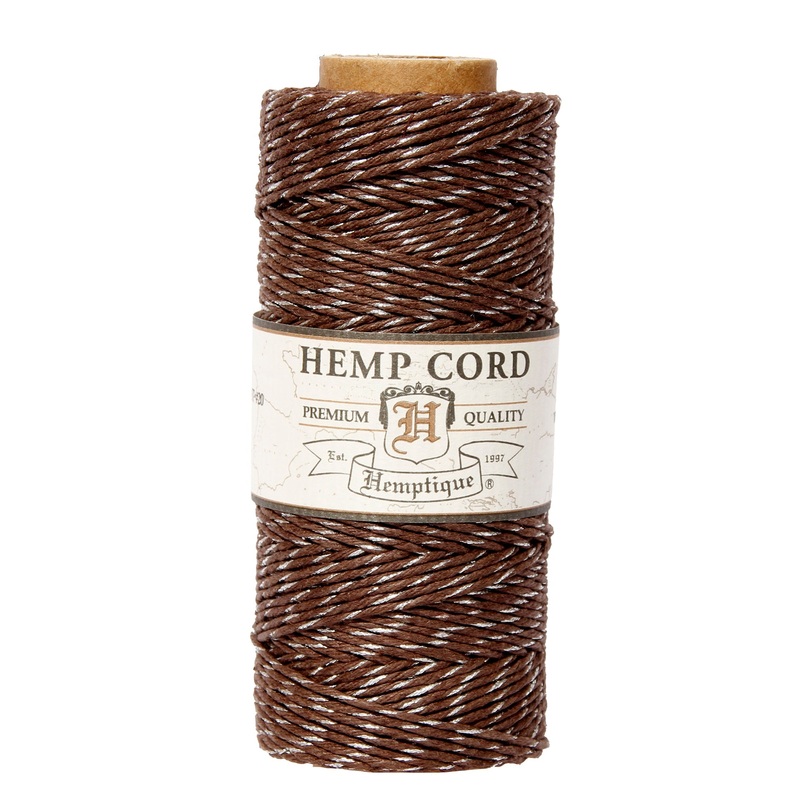 #20 (1mm) Hemp Cord Metallic Spools