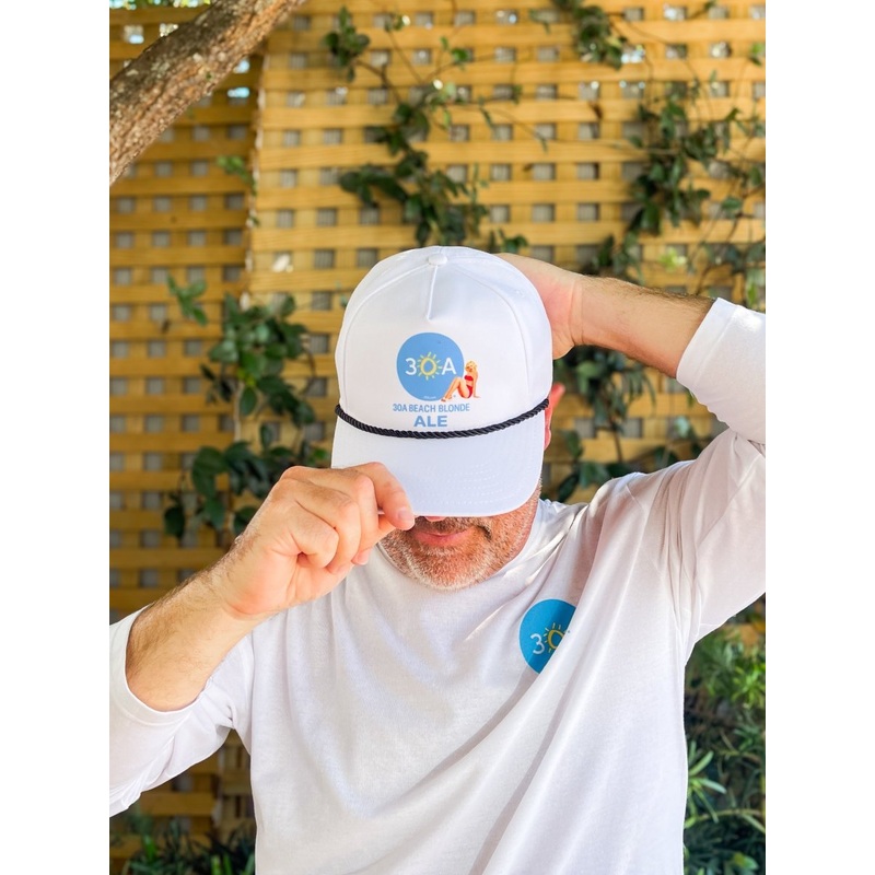 30A Beach Blonde Ale Hat|White
