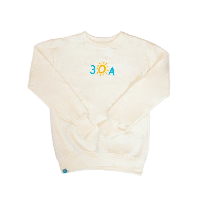 30A Hand-drawn Recycled Youth Sweatshirt