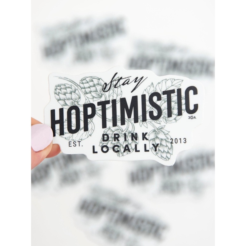 30A Hoptimistic Sticker