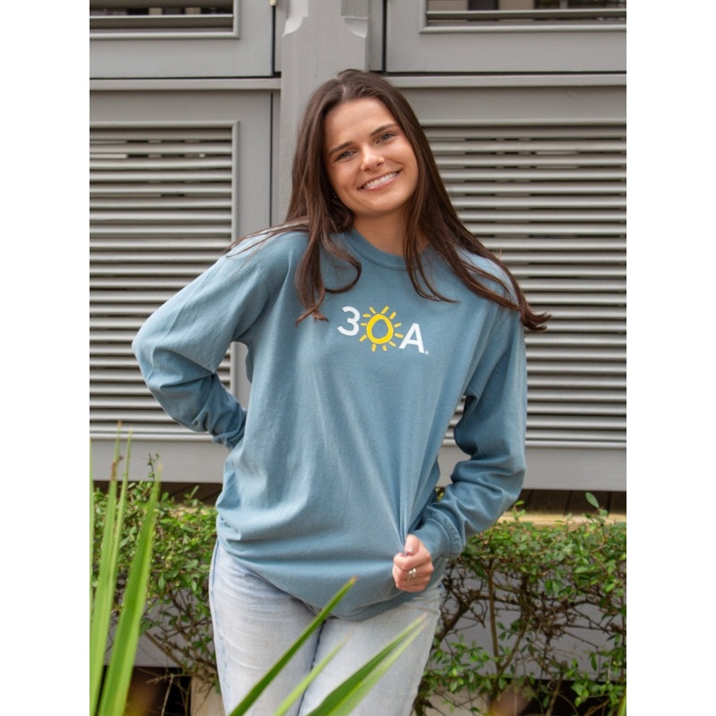 30A Logo Comfort Colors Long Sleeve T-Shirt