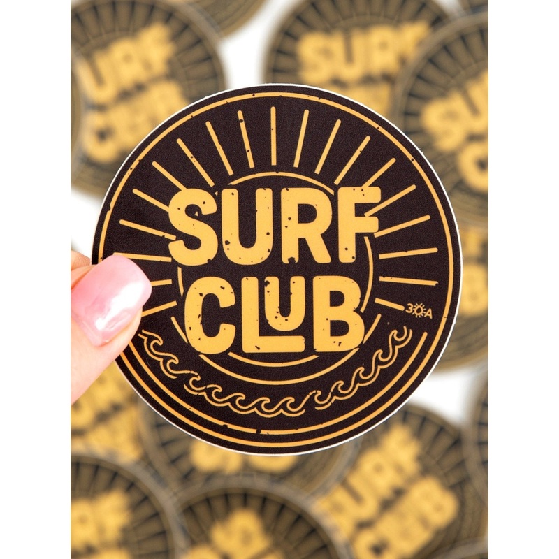 30A ThirtyA Surf Club Decal