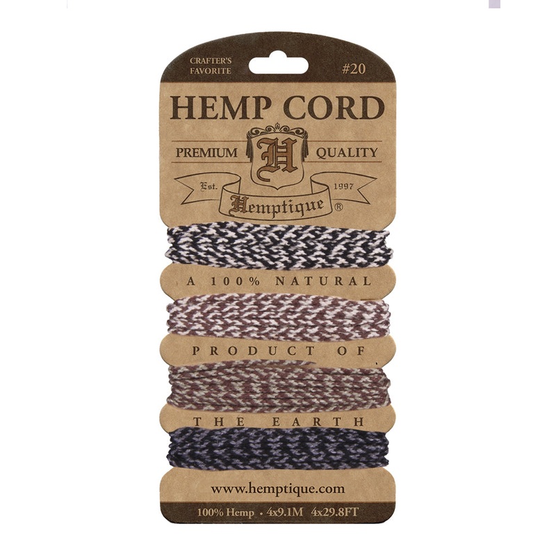 Hemp Braided Cord Cards|Earthy|Santa Fe