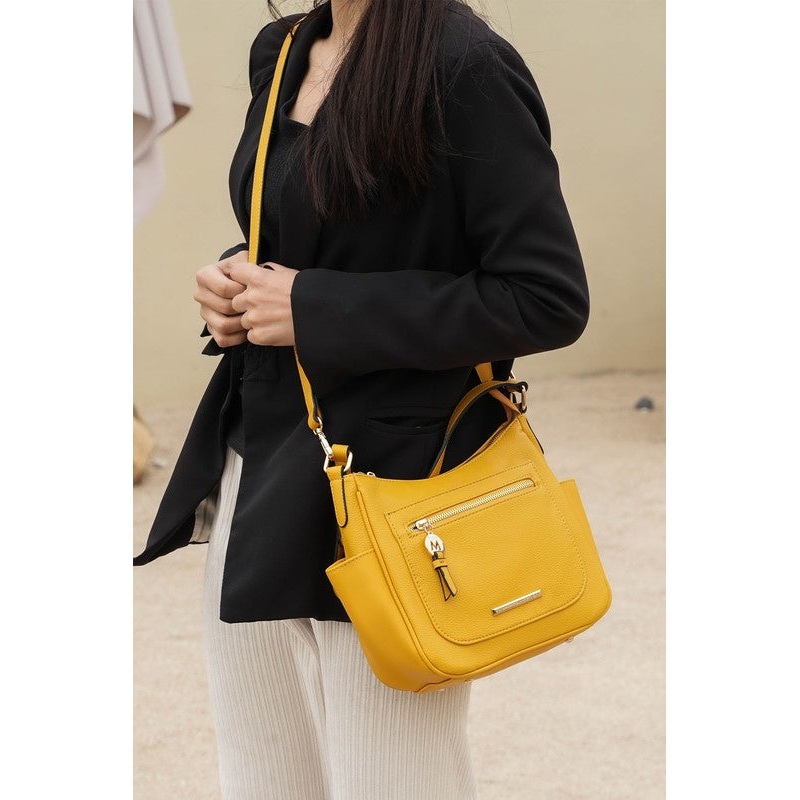 MKF Wally Handbag by Mia K|Blue|Pink|One Size