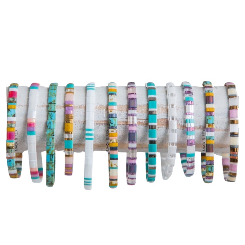 BEACH STYLE – Tila Bead Bracelets