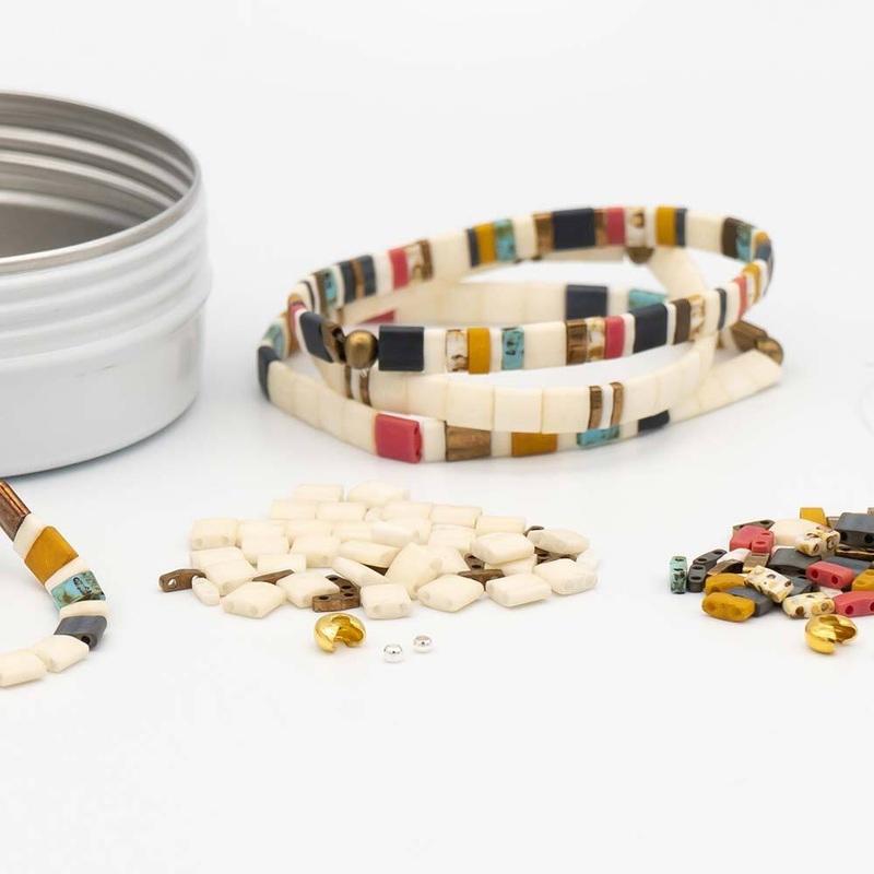 CAROLINA BEACHES – Tila Bracelet Making Kit – 3 Bracelets