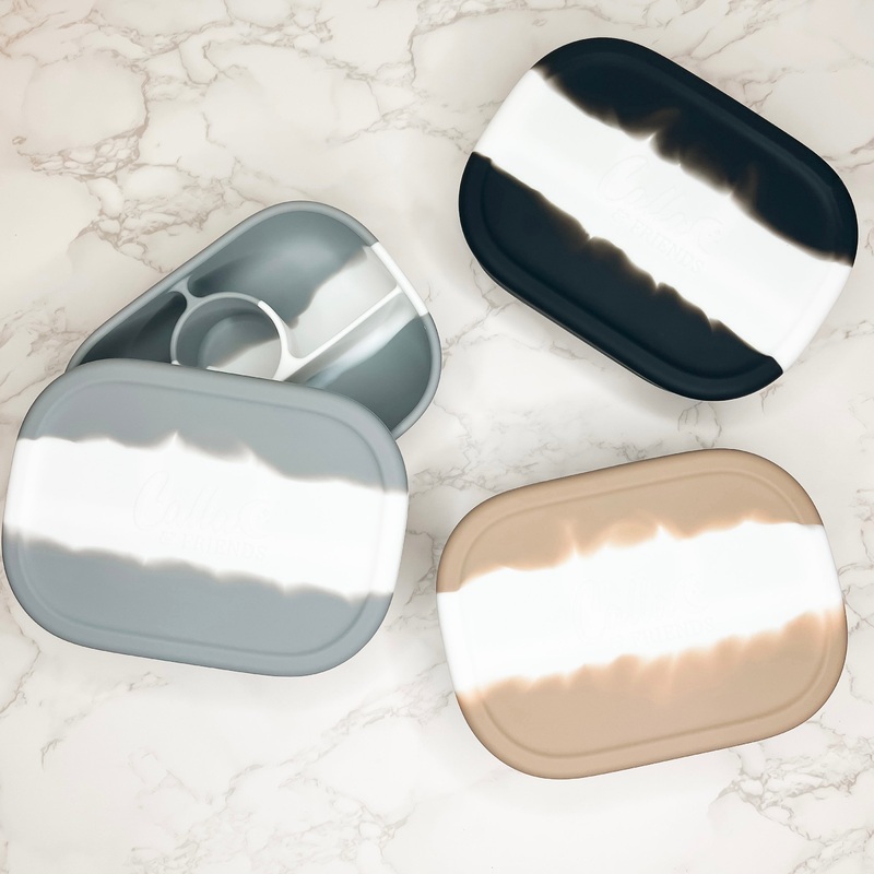 Dip Dye Hayden Bento Box|BLACKOUT|Cloud Gray|Fawn