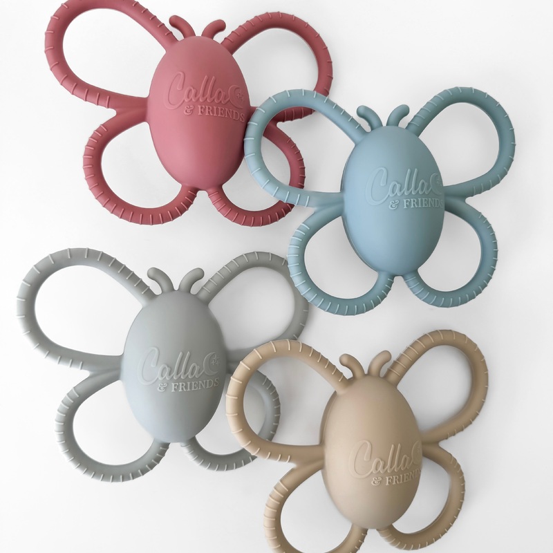 Garden Party Collection – Butterfly Rattle Teether