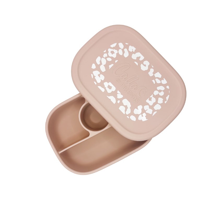 Hayden Bento Box – Leopard|Petal Pink|Fawn