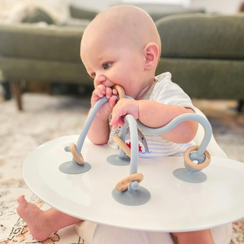 On-The-Go Suction Toy|Powder Blue|Petal Pink|Linen|Blackout|Pine|Whisper Gray