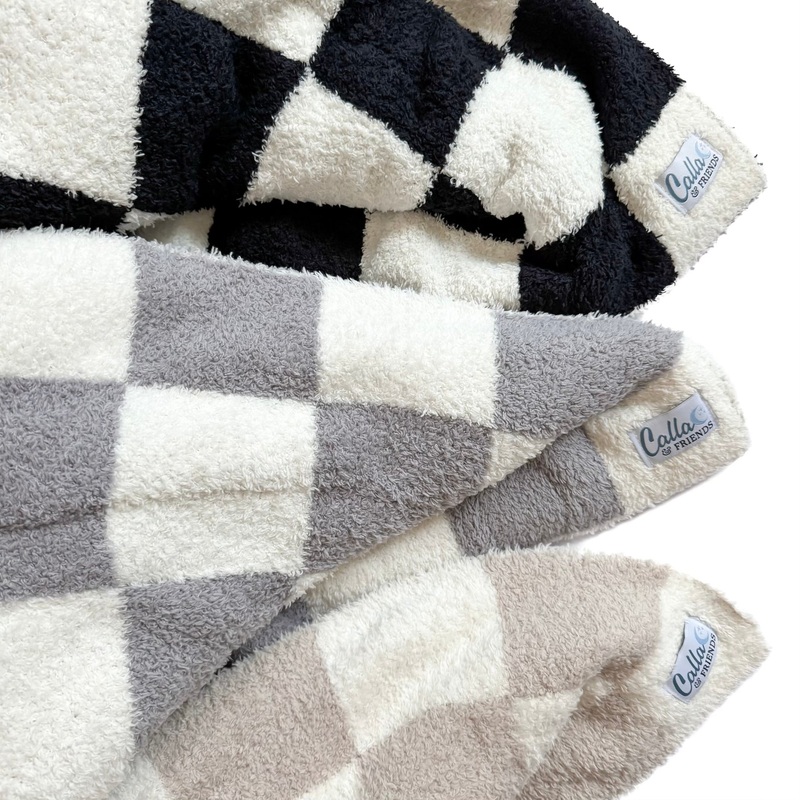 The Bliss Blanket|BLACKOUT|Fawn|Cloud Gray