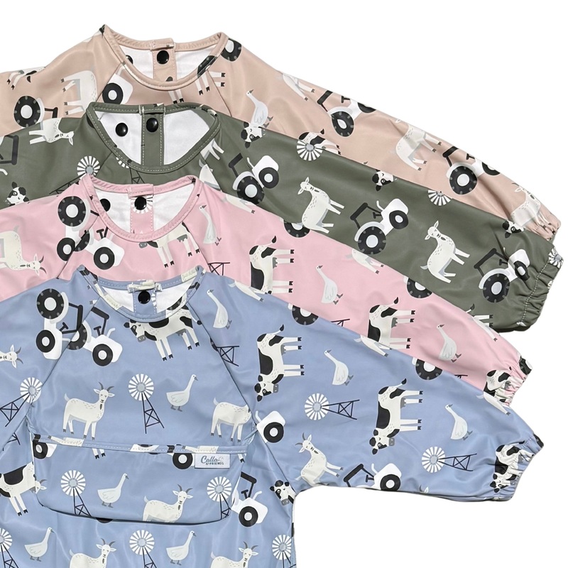 The Grayson Long Sleeve Bib – Farm
