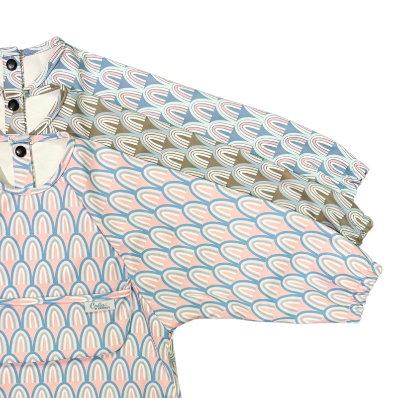 The Grayson Long Sleeve Bib – Rainbows