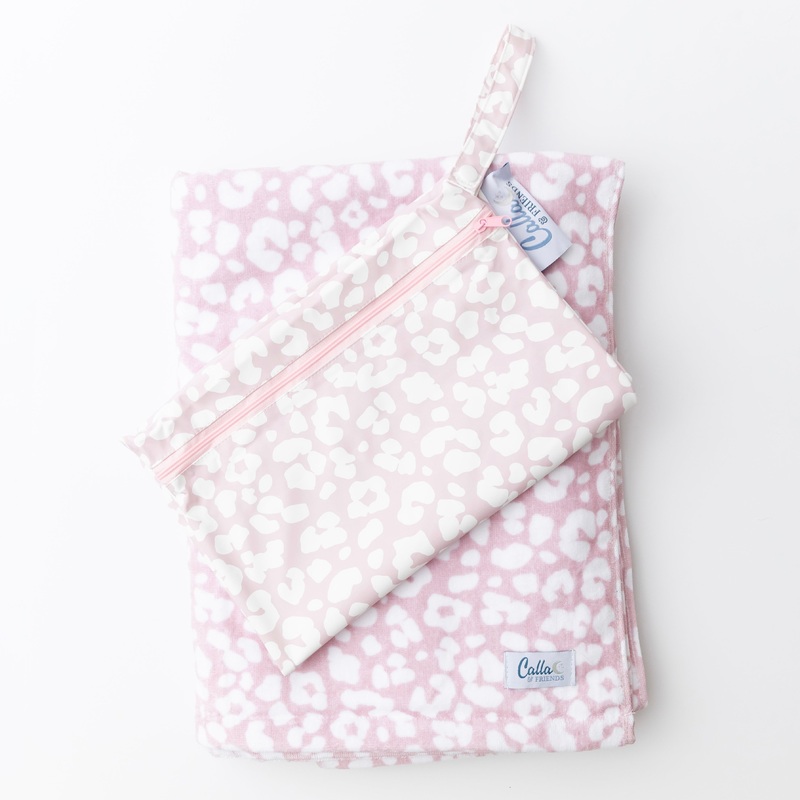 The Kenzie Beach Towel – Leopard