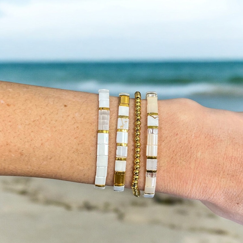 ALLURE – Beaded Bracelets – Set of 4