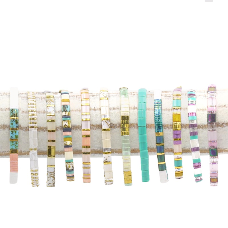 BOHO SUNRISE – Tila Bead Bracelets