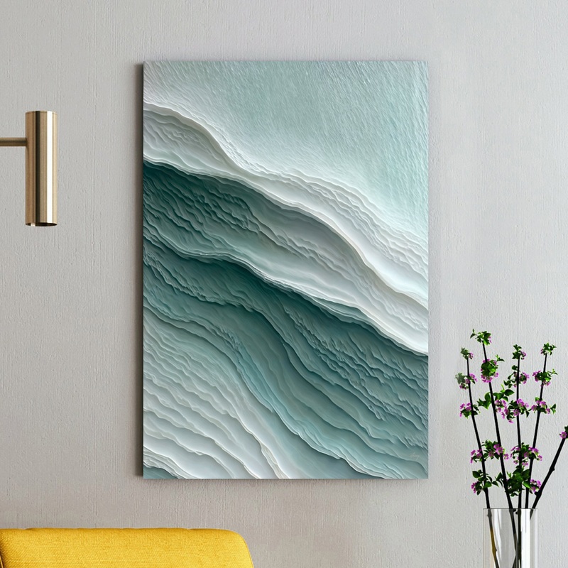 Canvas Print: Aegean Layers|24″ x 36″|32″ x 48″|40″ x 60″
