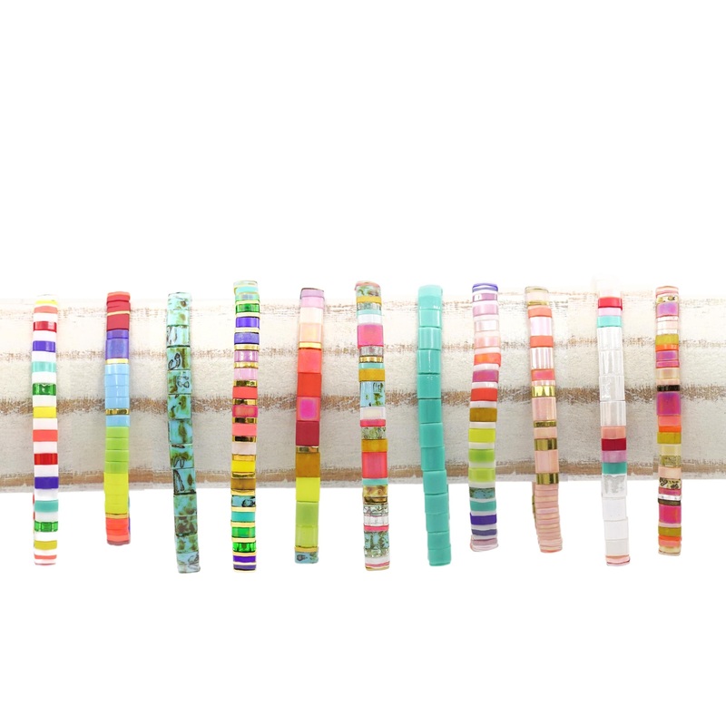 COLOR BLAST – Tila Bead Bracelets