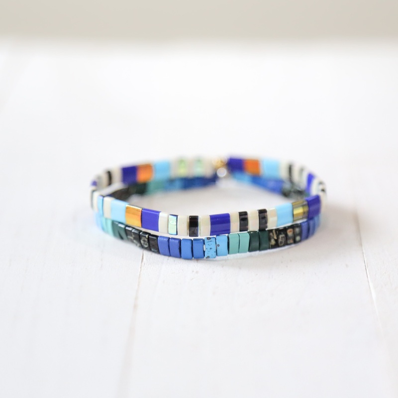MONARCH – Tila Bead Bracelet Stack of 2