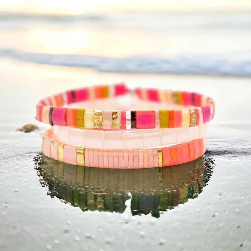SUNSET – Tila Bead Bracelets Stack
