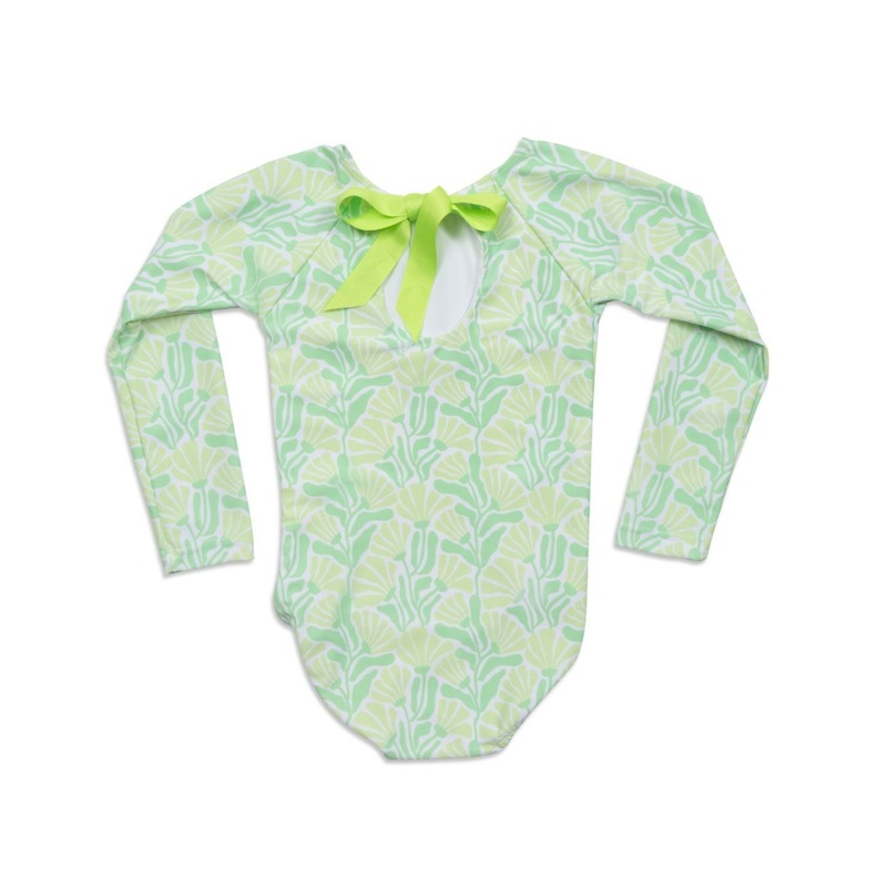 Bloomin’ Petals Girls Long Sleeve with Keyhole