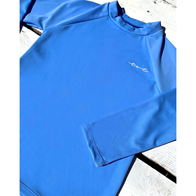 Cobalt Long Sleeve Sun Shirt|6-12 months|18 months|2T|3T|4T|5|6|7|8