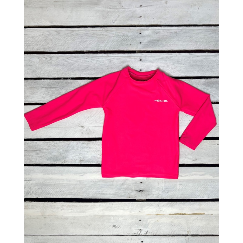 Coral Long Sleeve Sun Shirt|6-12 months|18 months|2T|3T|4T|5|6|7|8