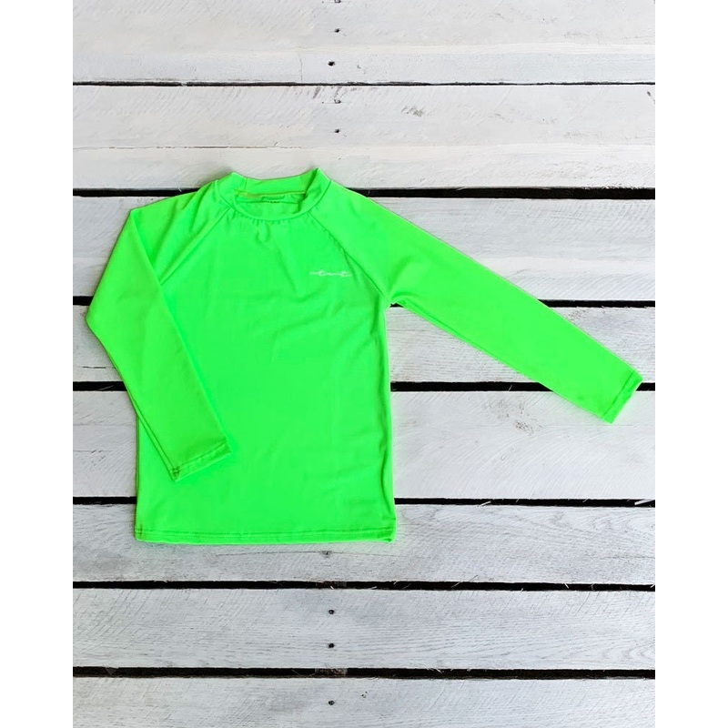 Neon Tie Dye Long Sleeve Sun Shirt