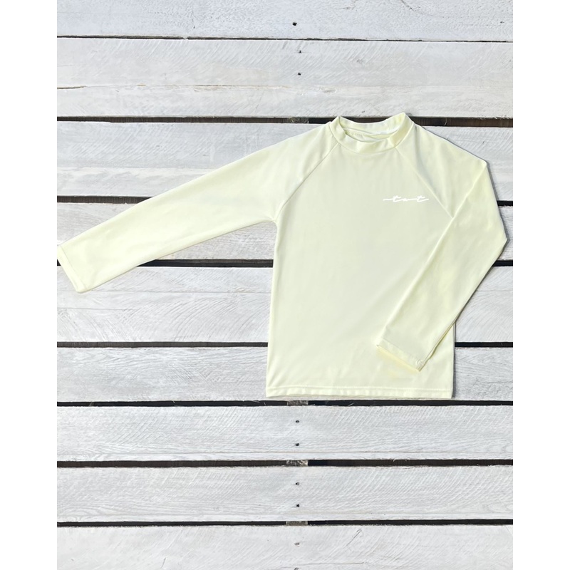Off White Long Sleeve Sun Shirt