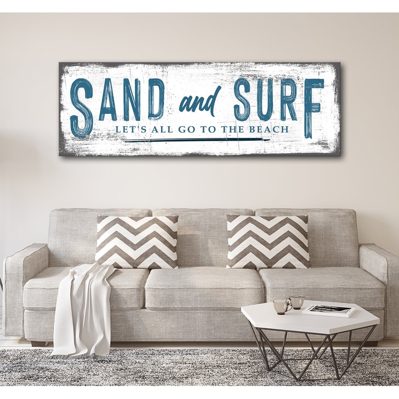 Sand And Surf Sign (Free Shipping)