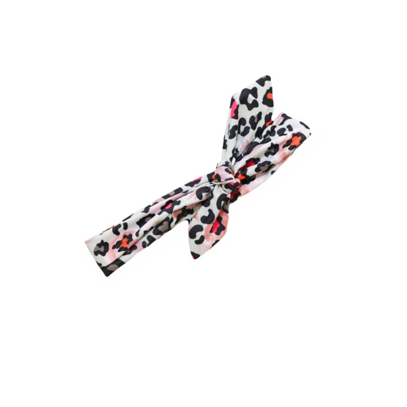 Brown Leopard Headwrap|One Size