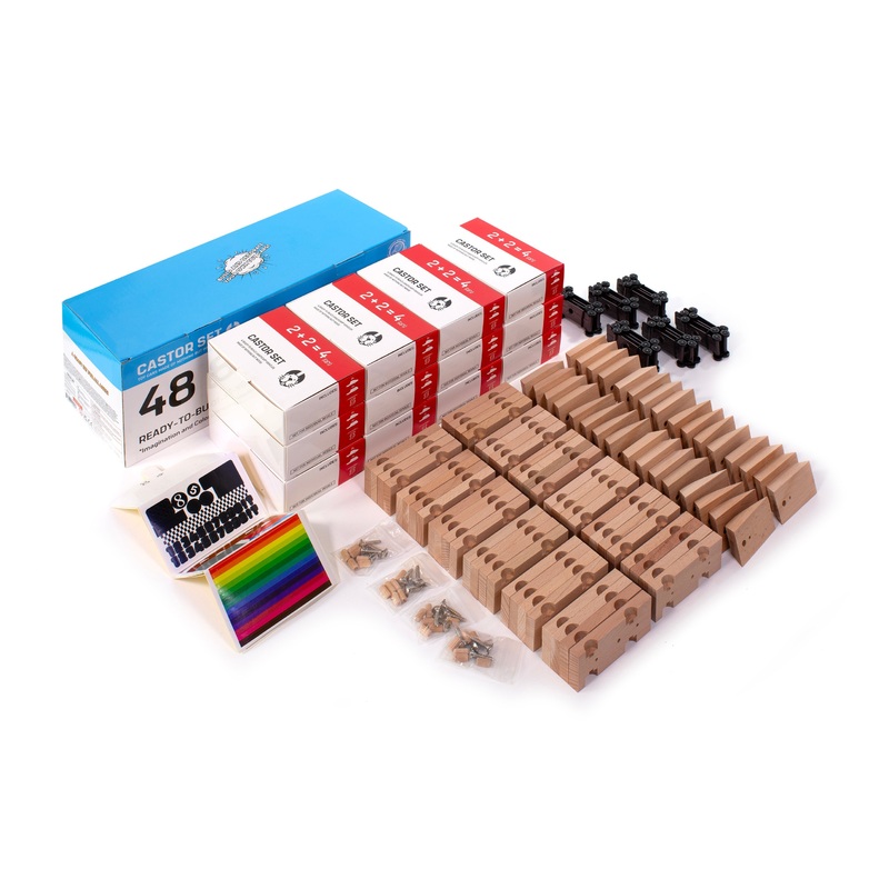 Castor Set 48 Pack
