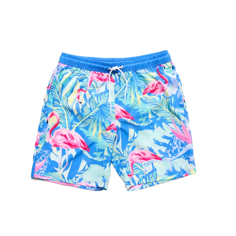 Indigo Flamingo Trunks MENS|X-SMALL|SMALL|MEDIUM|LARGE|X-LARGE